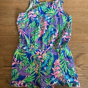 Girls  Lilly Pulitzer romper size medium